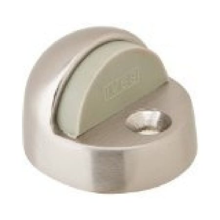 Ives Commercial Solid Brass 1-3/8in Floor Dome Stop Satin Nickel Finish FS43815